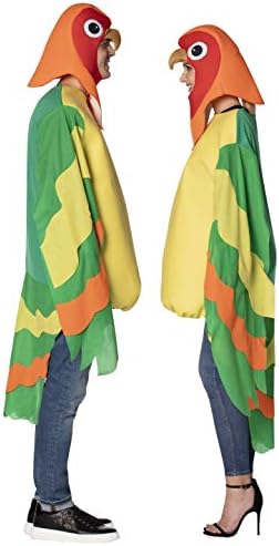 Rasta Imposta Love Birds Couples Costume Exotic Birds Womens Mens Dress Up Cosplay Costumes, Adult One Size