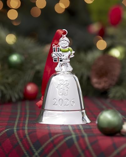 Lenox 2026 Musical Bell Silverplate Ornament