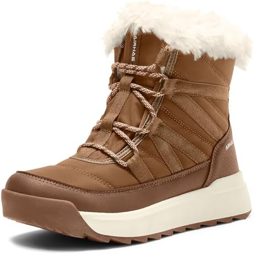 AIRHAS Women's Warm Snow Boots Cold Weather Winter Boots