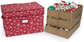 Covermates Adjustable Ornament Storage Box, 19.25" W x 13" D x 12.5" H