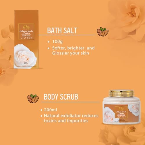 Woman Gifts, Birthday Gift - Luxurious Vanilla Spa Gift Baskets for Women