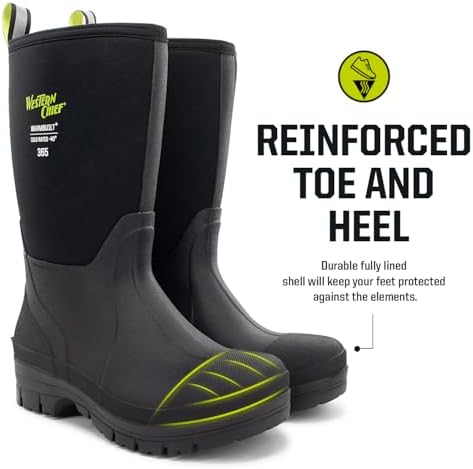 Western Chief Unisex 365 Neoprene Cold Weather Boots for Men and Women