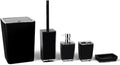 Bathroom Set Ceramic Toiletries Soap Box Toothbrush Holder Hand Sanitizer Bottle(D)