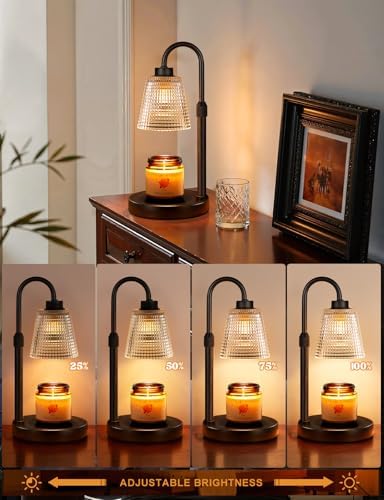Innqoo Candle Warmer Lamp with Timer Home Decor Birthday Gifts for Women
