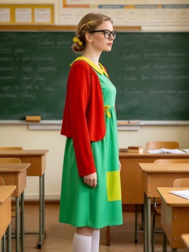 Poboola Women full cosplay costume set colorful halloween fancy dress