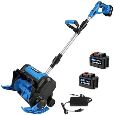 1200W Electric Snow Shovel, 2 X 4.5Ah Brushless Snow Shovel Battery