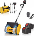 Cordless Snow Shovel 14 inch, 2×4.5Ah Brushless Snow Blower Removal