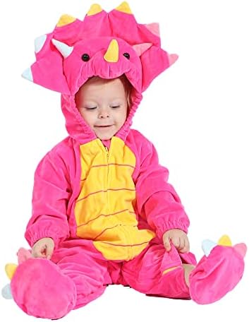 HSCTEK Baby Dinosaur Costume Newborn, Infant and Toddler Boys Girls 0-4T