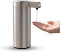 Automatic Soap Dispenser Touchless Liquid Soap Dispenser 9.1 oz/270ml 3-Level Adjustable Stainless Steel 0.2s Fast Sensor USB Type-C Rechargeable Bathroom Kitchen Hotel Hand Soap Dispenser