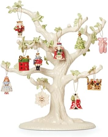 Lenox The Nutcracker 10-Piece Mini Christmas Ornament Set