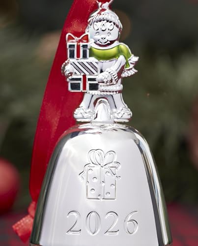 Lenox 2026 Musical Bell Silverplate Ornament