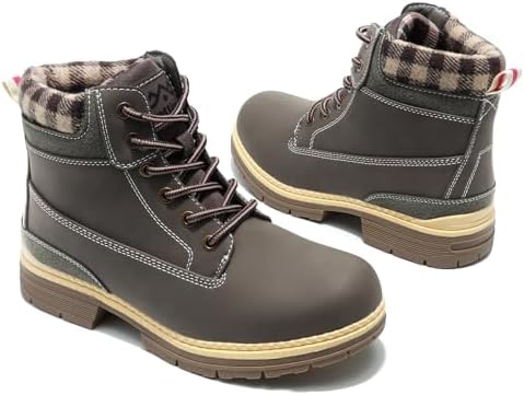 COTTIMO Women's Waterproof Hiking Snow Winter Boots