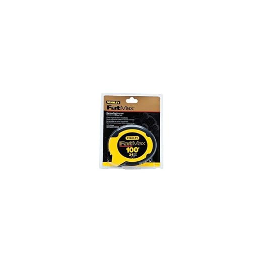 STANLEY FATMAX Tape Measure, 100-Foot (34-130)