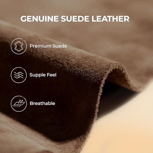 DREAM PAIRS Women's Genuine Suede Winter Mini Snow Boots