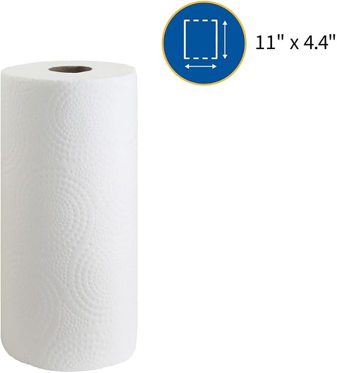 Genuine Joe-GJO24080 2-Ply Household Roll Paper Towels (Pack of 30) - WHITE