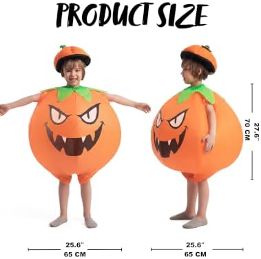 Spooktacular Creations Halloween Full Body Inflatable Pumpkin Costume Kids