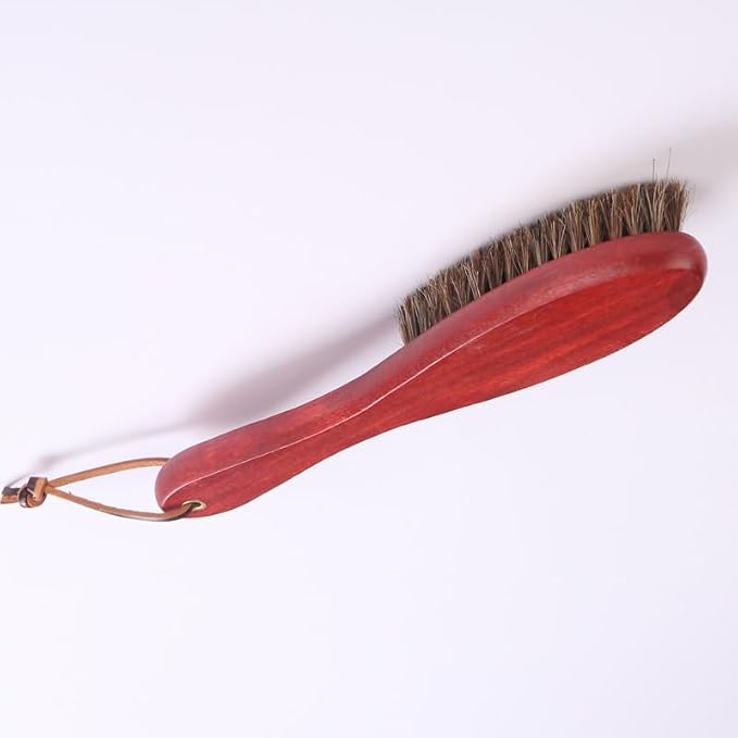 Long Handle Brush with Rope Soft Bristle Shoe Brush Bed Brush Polishing Shoe Oil Brush Scrub Turning Brush