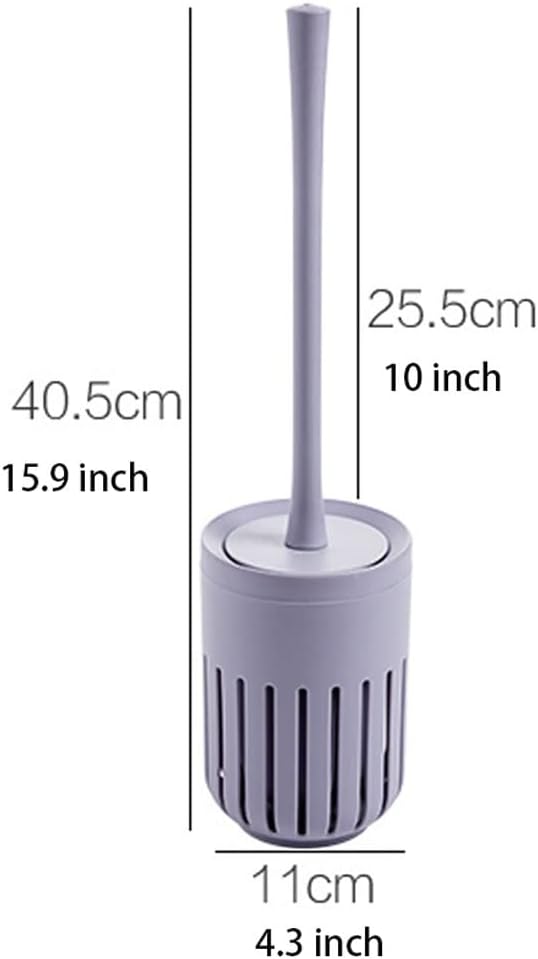 Toilet Cleaner Brush Toilet Bowl Cleaner Brush, Toilet Brush with Long Handle, Hidden Toilet Brush with Durable Scrubbing Bristles for Bathroom Brush for Bathroom