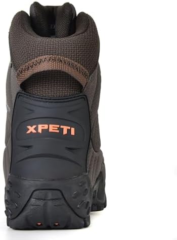 XPETI Men’s Thermator Mid-Rise Lightweight Hiking Insulated Non-Slip Outdoor Boots