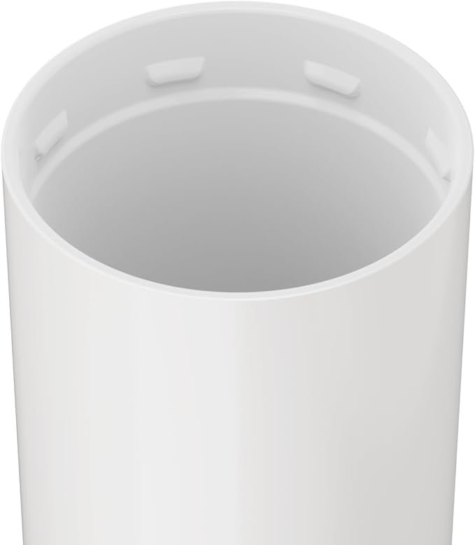 BrüMate Strova 18oz 100% Leakproof Insulated Coffee Mug | Ceramic-Lined Interior | Built-In Silicone Sleeve for Travel | Locking Flip Lid (Terrazzo)