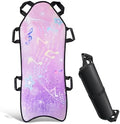 45" x 18" Foldable Snow Sled for Adults & Kids,Winter Snow Sleds with Handles for Steering, Portable Winter Sled for Snow Riding & Tobogganing
