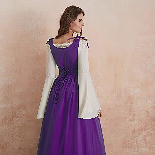 ABaoWedding Womens's Medieval Renaissance Costume Cosplay Over Dress
