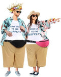 12 Pcs Adult Tacky Tourist Costume, Couples