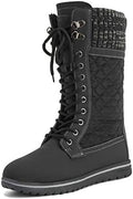 POLAR Womens Rain Thermal Warm Snow Winter Knee High Waterproof Boots
