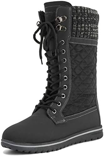 POLAR Womens Rain Thermal Warm Snow Winter Knee High Waterproof Boots