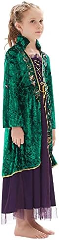 Kids Sarah Sanderson Costume Winifred Sanderson Halloween Witch Cosplay