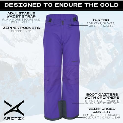 Arctix Kids Snow Pants with Reinforced Knees and Seat