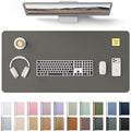 YSAGi Desk Protector&Blotter, Non-Slip Waterproof Leather Mouse Pad