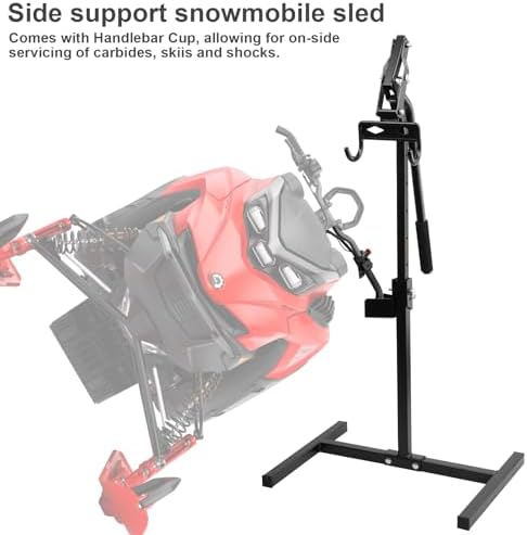 Snowmobile Lever Lift Stand,Fit Most Snowmobile,Support up to 2000 lbs