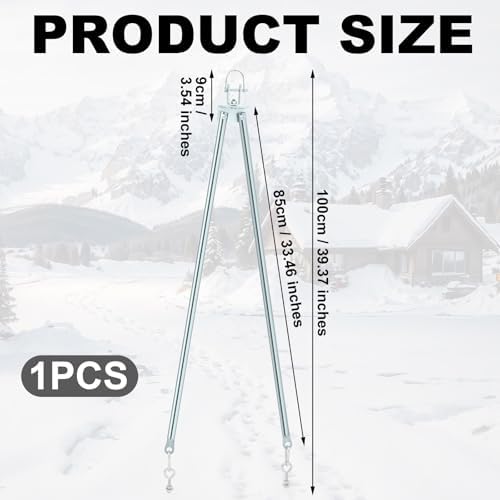 Yaocom Tow Hitch for Snowmobile ATV Trailer, 39 Inch, Silver