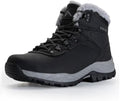 CC-Los Women's Ankle Hiking Winter Snow Boots Faux Fur Lined Warm