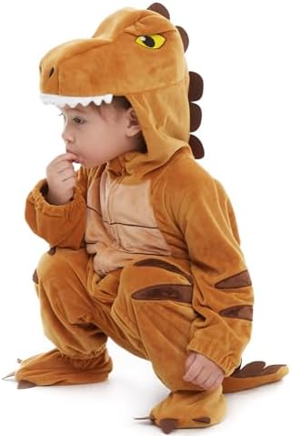 HSCTEK Baby Dinosaur Costume Newborn, Infant and Toddler Boys Girls 0-4T