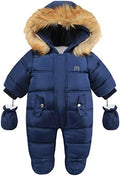 Baby Girls Winter Snowsuits Toddler Jackets For Boy Infant Jumpsuit