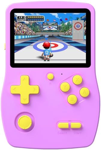 32 Bit Handheld Games for Kids Preloaded 139 Retro Video Games, Purple