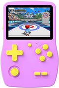 32 Bit Handheld Games for Kids Preloaded 139 Retro Video Games, Purple
