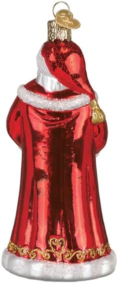 Old World Christmas World Peace Santa Tree Ornament