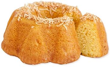 TORTUGA Caribbean Taste of Florida Coconut Rum Cake - 16 oz Rum Cake - The Perfect Premium Gourmet Gift for Gift Baskets, Parties, Holidays, Birthdays and make an Excellent Christmas Gift