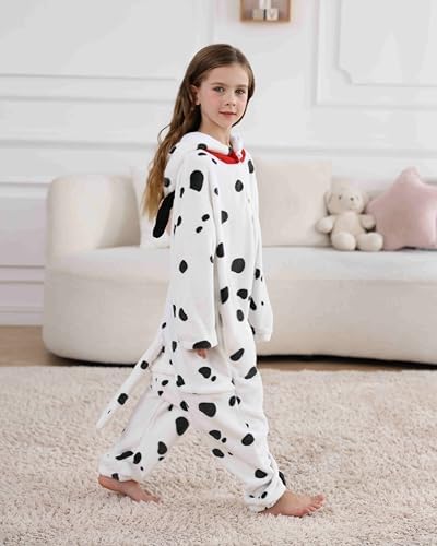 SimZoo Kids Animal Onesie Pajamas Halloween Costumes Cosplay 4-13Y