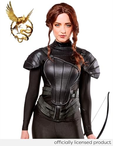 Rubies The Hunger Games Mockingjay: Katniss Everdeen Costume for Adults, Women's Costume