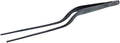 Mercer Culinary 18-8 Stainless Steel Precision Plus Chef Plating Tong, Offset, 7-7/8 Inch Tip, Matte Black
