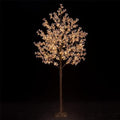 TYBEEU 6ft Lighted Baby's Breath Tree with 184 Warm White LED Lights