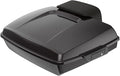 Advanblack Road Glide Tour Trunk Pack Blackened Cayenne Razor Tour Trunk Pack Backrest Pad for '97-'25 Harley Touring Road King Street Glide Electra Glide CVO models