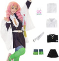 Kimonos Cosplay Costumes Adult Women Girls Anime Japanese Kimono Robe Halloween Outfit with Accessories
