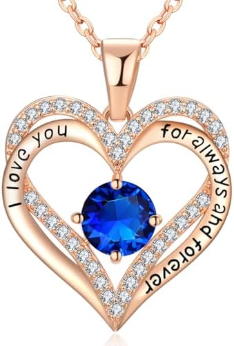 18K Rose Gold Necklaces for Women Birthday Gifts for Women Jewelry for Women Birthday Gifts for Wife Girlfriend Daughter Wife Birthday Gifts for Anniversary Mothers Day Christmas Valentines Gifts