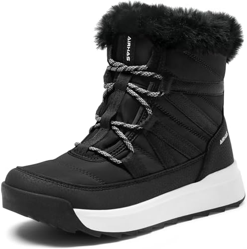 AIRHAS Women's Warm Snow Boots Cold Weather Winter Boots