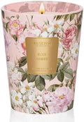 M&SENSE Rose Amber Soy Candle, 14.1oz, Romantic Candle Gift for Women